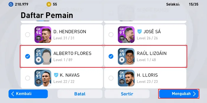 Screenshot 20220225 095147 Cara Meningkatkan Level Pemain di PES Mobile 2021 20 Screenshot 20220225 095147