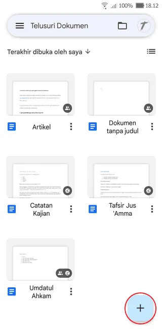 Cara Membuat Dokumen Baru di Google Docs Web & Aplikasi 9 Screenshot 20220228 181209 Cara Membuat Dokumen Baru di Google Docs Web & Aplikasi 7 Screenshot 20220228 181209