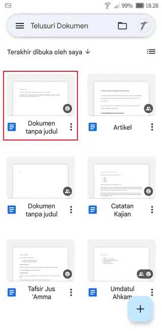 Cara Membuat Dokumen Baru di Google Docs Web & Aplikasi 12 Screenshot 20220228 182807 Cara Membuat Dokumen Baru di Google Docs Web & Aplikasi 10 Screenshot 20220228 182807