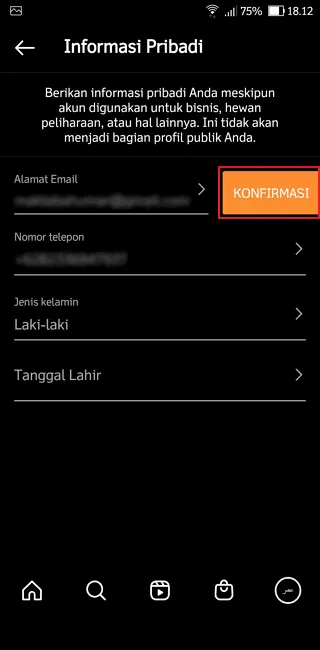 WhatsApp Image 2022 02 24 at 19.27.52 1 Cara Mengganti Email di Instagram Agar Akun Semakin Aman 11 WhatsApp Image 2022 02 24 at 19.27.52 1