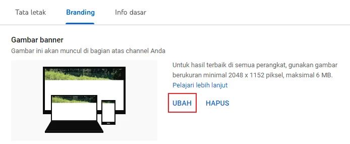 gambar banner Cara Ganti Header YouTube Melalui Web dan Aplikasi 3 gambar banner