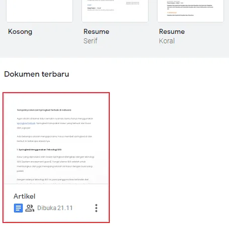 klik artikel Cara Cek Typo Tulisan di Google Docs Web & Aplikasi 2 klik artikel