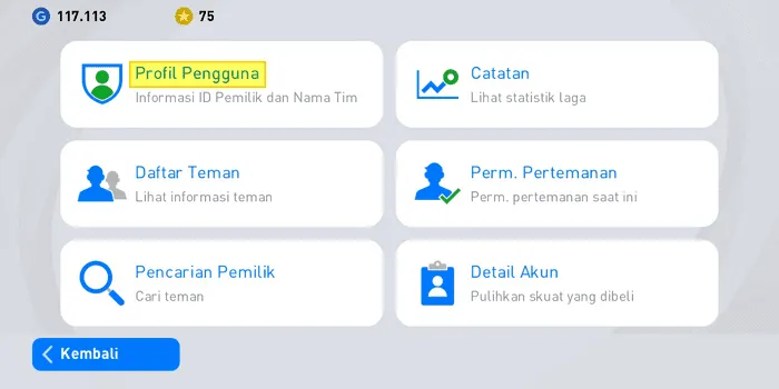 Cara Ganti Tim Dasar di PES Mobile 2021 dengan Mudah 4 Screenshot 20220317 174403 Cara Ganti Tim Dasar di PES Mobile 2021 dengan Mudah 2 Screenshot 20220317 174403
