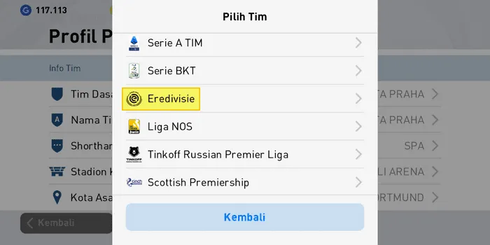 Cara Ganti Tim Dasar di PES Mobile 2021 dengan Mudah 7 Screenshot 20220317 174648 Cara Ganti Tim Dasar di PES Mobile 2021 dengan Mudah 5 Screenshot 20220317 174648