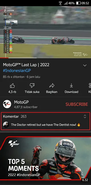 Cara Melihat Riwayat Komentar Orang Lain di YouTube 3 Screenshot 20220321 095216 Cara Melihat Riwayat Komentar Orang Lain di YouTube 1 Screenshot 20220321 095216