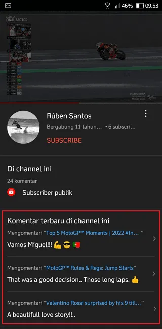Cara Melihat Riwayat Komentar Orang Lain di YouTube 5 Screenshot 20220321 095337 Cara Melihat Riwayat Komentar Orang Lain di YouTube 3 Screenshot 20220321 095337