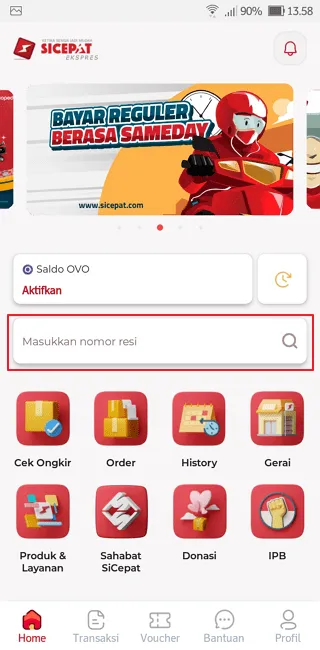 Screenshot 20220322 135849 Cara Cek Resi SiCepat Lewat Situs dan Aplikasi Resminya 6 Screenshot 20220322 135849