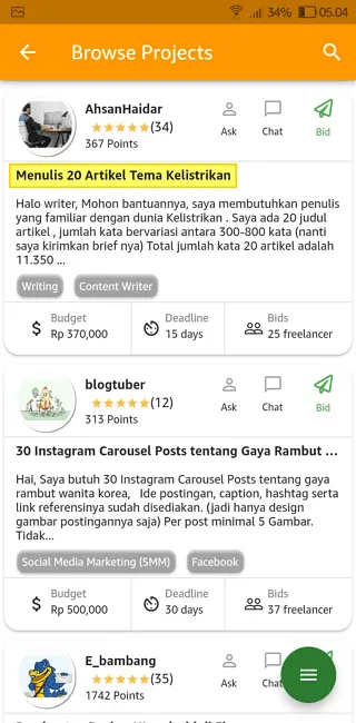 Screenshot 20220326 050455 Cara Mendapatkan Proyek di Situs dan Aplikasi Projects.co.id 13 Screenshot 20220326 050455