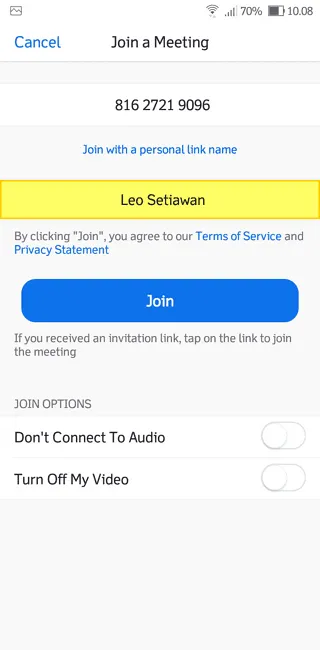 Cara Menggunakan Aplikasi Zoom di HP untuk Pemula 5 Screenshot 20220327 100830 Cara Menggunakan Aplikasi Zoom di HP untuk Pemula 3 Screenshot 20220327 100830