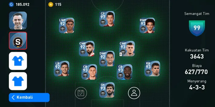 Cara Membuat Skuad Baru di PES Mobile 2021 dengan Mudah 4 Screenshot 20220328 084655 Cara Membuat Skuad Baru di PES Mobile 2021 dengan Mudah 2 Screenshot 20220328 084655