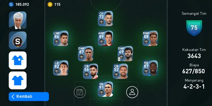 Cara Membuat Skuad Baru di PES Mobile 2021 dengan Mudah 14 Screenshot 20220328 084945 Cara Membuat Skuad Baru di PES Mobile 2021 dengan Mudah 12 Screenshot 20220328 084945