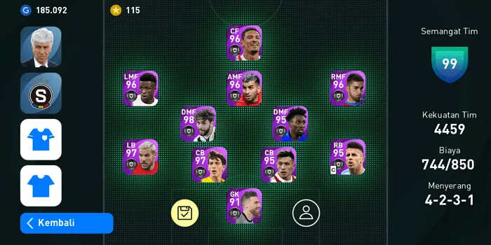 Cara Membuat Skuad Baru di PES Mobile 2021 dengan Mudah 15 Screenshot 20220328 085235 Cara Membuat Skuad Baru di PES Mobile 2021 dengan Mudah 13 Screenshot 20220328 085235