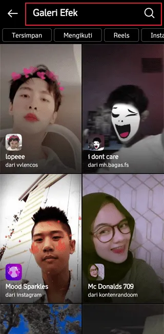 Cara Mencari Berbagai Macam Efek Menarik di Instagram 6 Screenshot 20220330 212023 Cara Mencari Berbagai Macam Efek Menarik di Instagram 4 Screenshot 20220330 212023