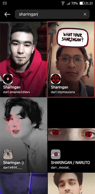 Cara Mencari Berbagai Macam Efek Menarik di Instagram 8 Screenshot 20220330 212107 Cara Mencari Berbagai Macam Efek Menarik di Instagram 6 Screenshot 20220330 212107
