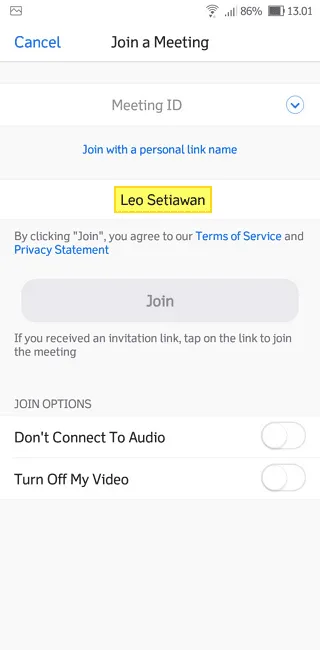 2 Cara Ganti Nama di Aplikasi Zoom HP dengan Mudah 4 Screenshot 20220331 130149 2 Cara Ganti Nama di Aplikasi Zoom HP dengan Mudah 2 Screenshot 20220331 130149