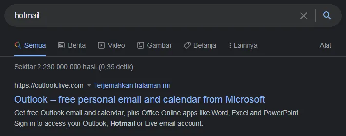 Cara Membuat Email Hotmail dengan Mudah dan Cepat 3 outlook Cara Membuat Email Hotmail dengan Mudah dan Cepat 3 outlook