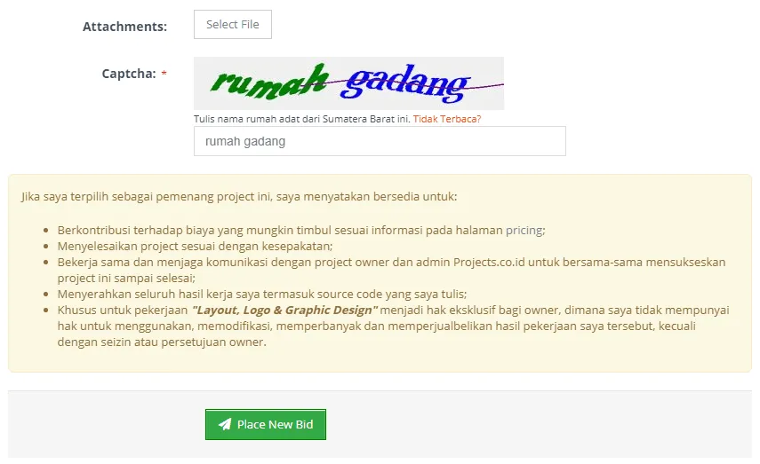 place bid Cara Mendapatkan Proyek di Situs dan Aplikasi Projects.co.id 8 place bid