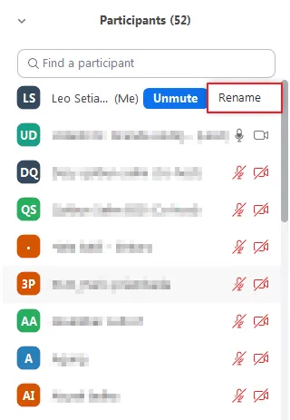 rename 2 Cara Ganti Nama di Zoom PC atau Laptop dengan Mudah 7 rename