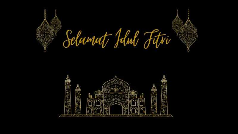 Cara Membuat Kartu Ucapan Hari Raya Idul Fitri di HP
