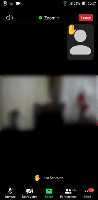 Cara Menggunakan Raise Hand Zoom di HP dengan Mudah 5 Screenshot 20220404 101749 Cara Menggunakan Raise Hand Zoom di HP dengan Mudah 3 Screenshot 20220404 101749