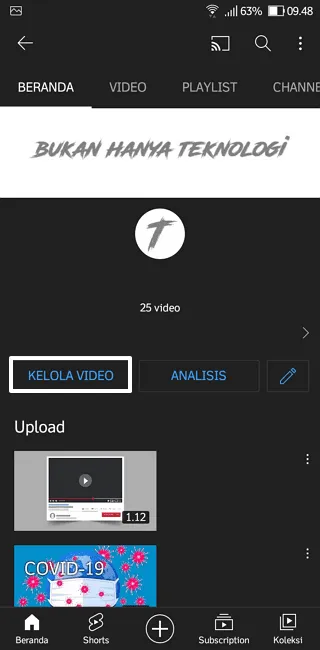 2 Cara Menghapus Video YouTube di HP dengan Mudah 5 Screenshot 20220411 094823 2 Cara Menghapus Video YouTube di HP dengan Mudah 3 Screenshot 20220411 094823