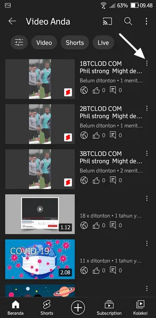 2 Cara Menghapus Video YouTube di HP dengan Mudah 6 Screenshot 20220411 094841 2 Cara Menghapus Video YouTube di HP dengan Mudah 4 Screenshot 20220411 094841