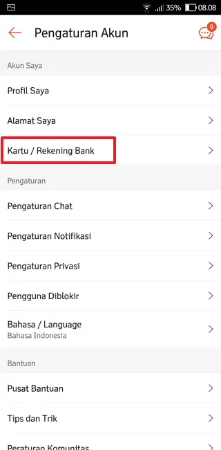 Cara Menghubungkan Rekening Bank ke Akun Shopee Kamu 4 Screenshot 20220412 080809 Cara Menghubungkan Rekening Bank ke Akun Shopee Kamu 2 Screenshot 20220412 080809