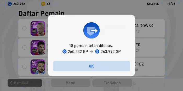 Cara Kosongkan Skuad PES Mobile 2021 Secara Keseluruhan 21 Screenshot 20220413 131546 Cara Kosongkan Skuad PES Mobile 2021 Secara Keseluruhan 19 Screenshot 20220413 131546