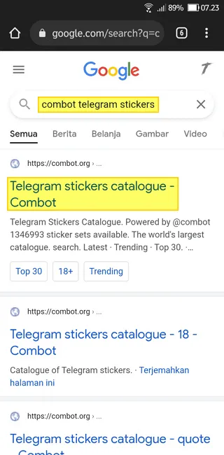 Cara Mencari Stiker Telegram Unik dan Menarik dengan Cepat 3 Screenshot 20220420 072325 Cara Mencari Stiker Telegram Unik dan Menarik dengan Cepat 1 Screenshot 20220420 072325