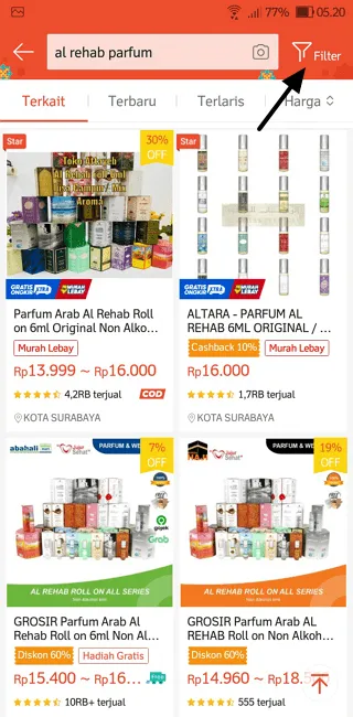 Cara Mencari Harga Barang Termurah di Shopee dengan Mudah 4 Screenshot 20220430 052009 Cara Mencari Harga Barang Termurah di Shopee dengan Mudah 2 Screenshot 20220430 052009