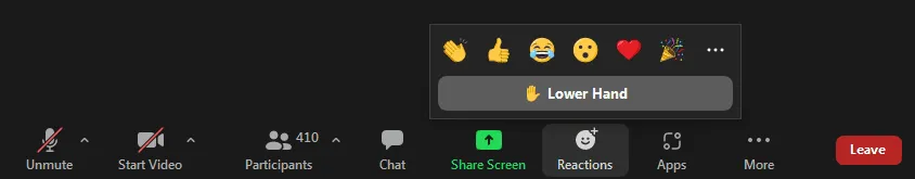 Cara Menggunakan Raise Hand Zoom di PC atau Laptop 6 lower hand Cara Menggunakan Raise Hand Zoom di PC atau Laptop 4 lower hand