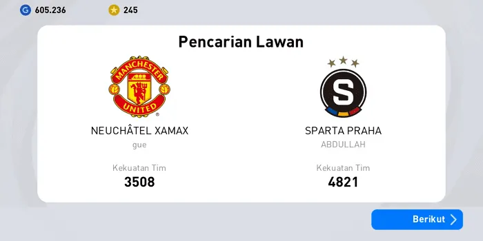 Screenshot 20220510 194537 Cara Mengetahui Komposisi Pemain Lawan di PES Mobile 2021 4 Screenshot 20220510 194537
