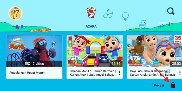 Cara Menonaktifkan Penelusuran Aplikasi YouTube Kids 3 Screenshot 20220513 095907 Cara Menonaktifkan Penelusuran Aplikasi YouTube Kids 1 Screenshot 20220513 095907