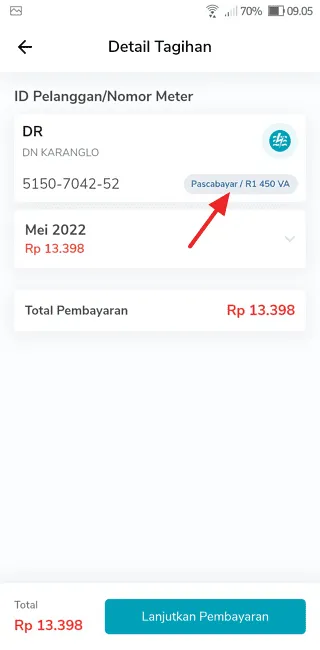 Screenshot 20220514 0905344 4 Cara Mengetahui Daya Listrik Pascabayar dengan Mudah 5 Screenshot 20220514 0905344