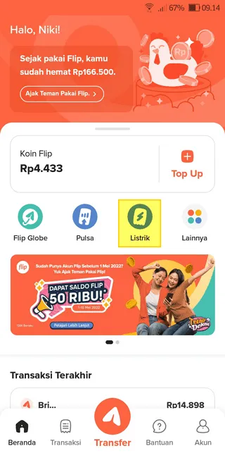 Screenshot 20220514 091445 4 Cara Mengetahui Daya Listrik Pascabayar dengan Mudah 6 Screenshot 20220514 091445