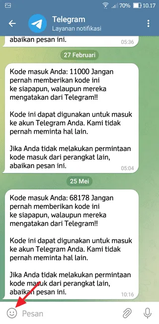 Screenshot 20220525 101746 Cara Menghapus Stiker di Aplikasi Telegram dengan Mudah 2 Screenshot 20220525 101746
