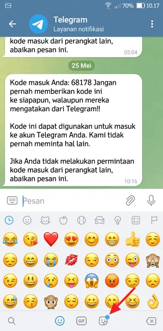 Screenshot 20220525 101802 Cara Menghapus Stiker di Aplikasi Telegram dengan Mudah 3 Screenshot 20220525 101802
