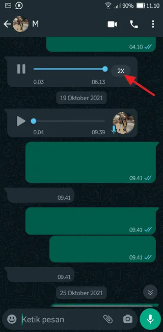 Cara Mengatur Kecepatan Suara Voice Note WhatsApp 4 Screenshot 20220526 111103 Cara Mengatur Kecepatan Suara Voice Note WhatsApp 2 Screenshot 20220526 111103