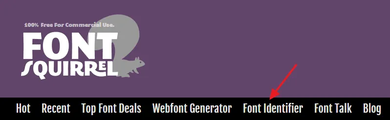 2 Cara Mengetahui Jenis Font pada Gambar Tanpa Aplikasi 3 font squirrel 2 Cara Mengetahui Jenis Font pada Gambar Tanpa Aplikasi 1 font squirrel