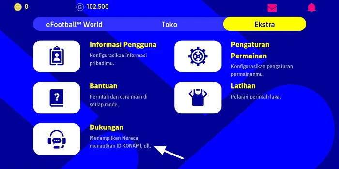 Screenshot 20220603 104030 Cara Menautkan Akun eFootball ke ID Konami Agar Data Aman 2 Screenshot 20220603 104030