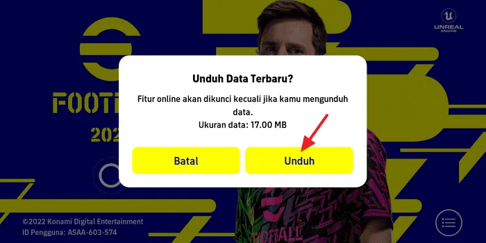 Cara Transfer Data PES Mobile 2021 ke eFootball 2022 16 Screenshot 20220603 183628 Cara Transfer Data PES Mobile 2021 ke eFootball 2022 14 Screenshot 20220603 183628