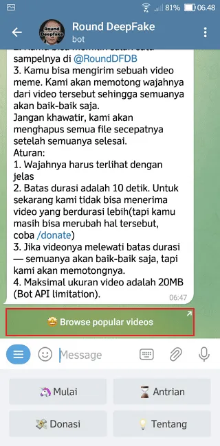 Screenshot 20220613 064808 Cara Membuat Foto Menjadi Bergerak di Aplikasi Telegram 7 Screenshot 20220613 064808