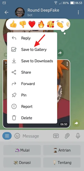 Screenshot 20220613 065305 Cara Membuat Foto Menjadi Bergerak di Aplikasi Telegram 12 Screenshot 20220613 065305
