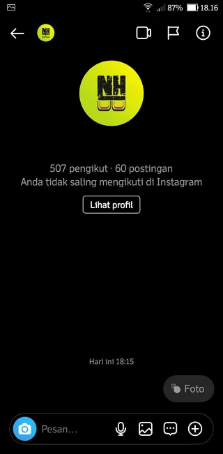 Cara Kirim Foto Sekali Lihat di DM Aplikasi Instagram 8 Screenshot 20220619 181634 Cara Kirim Foto Sekali Lihat di DM Aplikasi Instagram 6 Screenshot 20220619 181634