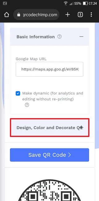Screenshot 20220623 172417 Cara Membuat Alamat di Google Maps Menjadi Kode QR 7 Screenshot 20220623 172417