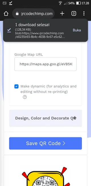 Screenshot 20220623 172808 Cara Membuat Alamat di Google Maps Menjadi Kode QR 14 Screenshot 20220623 172808