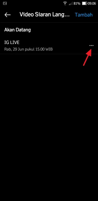Cara Membuat Jadwal Live Instagram di HP dengan Mudah 11 Screenshot 20220629 090620 Cara Membuat Jadwal Live Instagram di HP dengan Mudah 9 Screenshot 20220629 090620