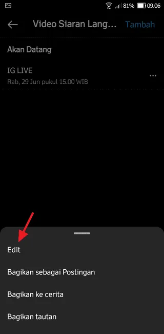 Cara Membuat Jadwal Live Instagram di HP dengan Mudah 12 Screenshot 20220629 090646 Cara Membuat Jadwal Live Instagram di HP dengan Mudah 10 Screenshot 20220629 090646
