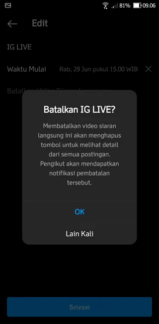Cara Membuat Jadwal Live Instagram di HP dengan Mudah 14 Screenshot 20220629 090702 Cara Membuat Jadwal Live Instagram di HP dengan Mudah 12 Screenshot 20220629 090702