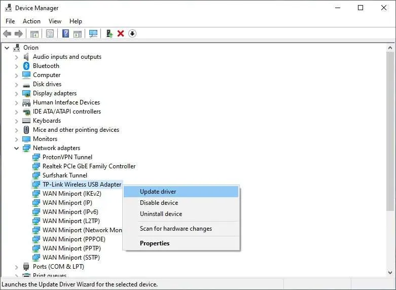 2 Cara Memasang WiFi di Komputer 6 update driver 1 2 Cara Memasang WiFi di Komputer 4 update driver 1